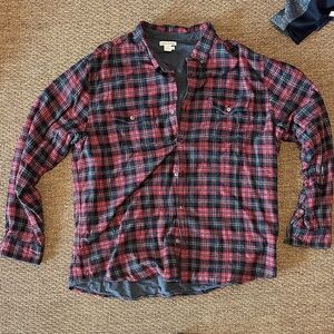 Men's Plaid Flannel Jacket